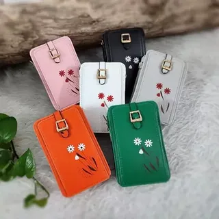 کیف دوشی جا موبایلی مدل بابونه