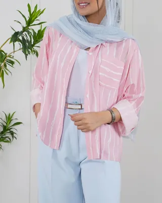 شومیز رنگی پری کد 23495