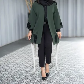 مانتو زنانه مدل آلند جنس مازراتی مانتو شیک مجلسی مانتو بهاره