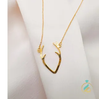 گردنبند طلا طرح گوزن یکتاخواه