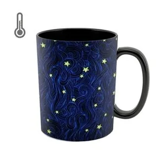 ماگ حرارتی طرح موج و ستاره