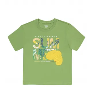 تیشرت آستین کوتاه دخترانه بالنو مدل 8224101B004