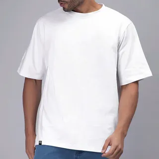 تیشرت اورسایز آستین کوتاه مردانه زگماک مدل بیسیک