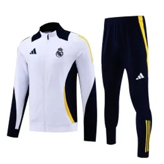 گرمکن شلوار رئال مادرید Real Madrid  2024-25 White Blue Navy