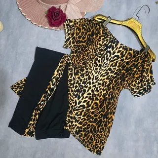 بلوز کیمونو بندی با ساپورت زنانه دخترانه فلامنت فری تا52