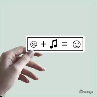 استیکر i love music