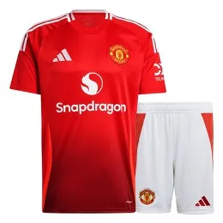 لباس شورت اول منچستریونایتد Manchester United Home 2024-25 Kit