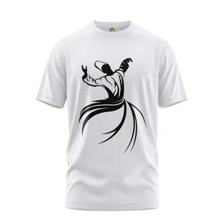 تی شرت آستین کوتاه زنانه هومرو مدل TW201 طرح رقص س...