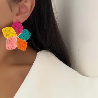 گوشواره چوبی کد 310544