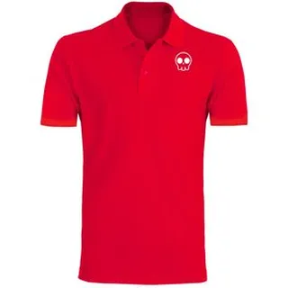 پولوشرت آستین کوتاه مردانه مدل سه پا EE962 رنگ قرمز
