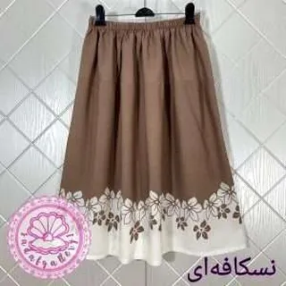 دامن نخی کوتاه گلبانو در رنگبندی متنوع(کد1380)