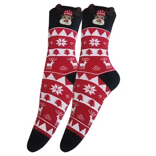 جوراب ساق بلند زنانه تن پوش هنگامه مدل گوزن کد B12