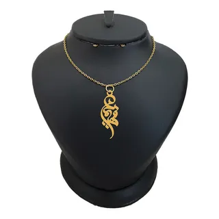 گردنبند نقره زنانه ترمه ۱ مدل فهیمه کد ma 407