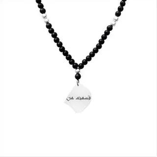 گردنبند نقره مردانه لیردا مدل قسمت من کد gor 0022