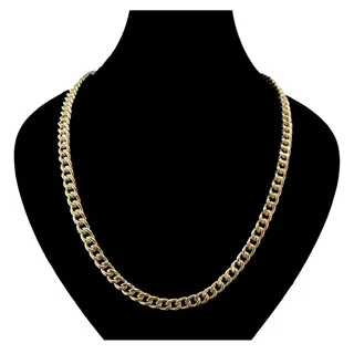 زنجیر کارتیه طلا 18 عیار مردانه دوست خوب مدل DK993