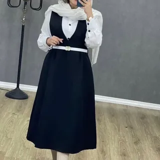 سارافون سایز بزرگ، سارافون بلند زنانه 