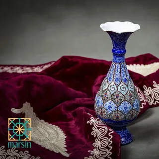 گلدان میناکاری 20 سانتی کد 2