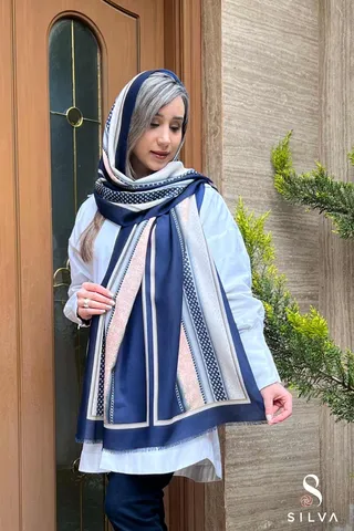 شال نخی - طرح کد 223