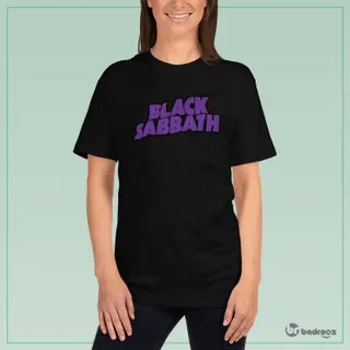 تی شرت زنانه black sabbath بلک سبث