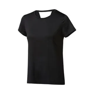 تی شرت آستین کوتاه ورزشی زنانه مدل 327895 رنگ مشکی