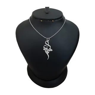 گردنبند نقره زنانه ترمه ۱ مدل حمیرا کد ma 581