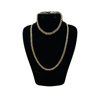 نیم ست طلا 18 عیار زنانه کامک مدل کارتیه