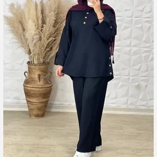 ست بغل دکمه سوپر شانتون جنس و دوخت عالی