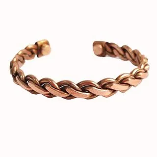 دستبند مدل مسی بافت