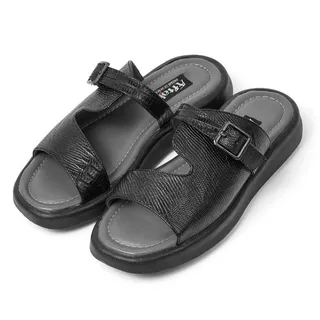 صندل زنانه پاتن چرم مدل BR01