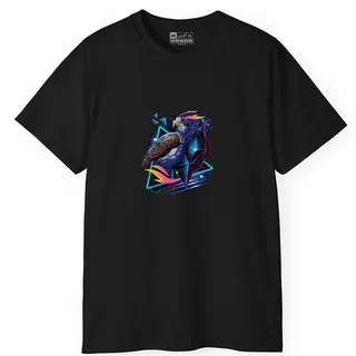 تی شرت آستین کوتاه مردانه پاد آفرین مدل عقاب کد 02...