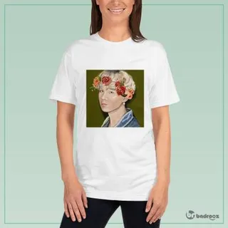 تی شرت زنانه Min Yoongi_ Flower child