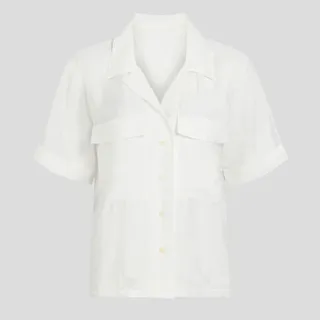 شومیز آستین کوتاه دو جیب