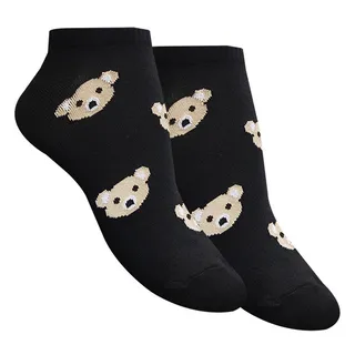 جوراب ساق کوتاه زنانه تن پوش هنگامه مدل خرسی کد BL...