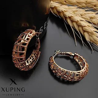 گوشواره مشبک طرح‌طلا ژوپینگ