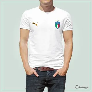 تی شرت اسپرت italy white kit