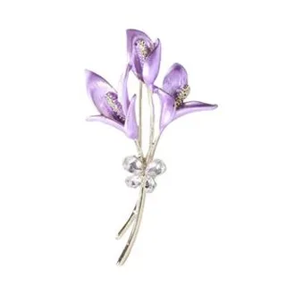 گل سینه زنانه شهر جواهر مدل SJ-BR014-P