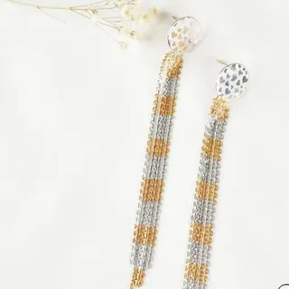 گوشواره آویز فانتزی برند ژوپینگ کد 2831