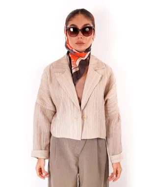 کت کراپ دو دکمه K31209