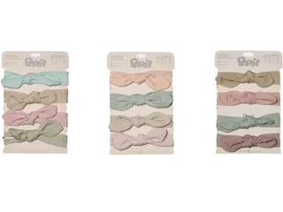 هدبند نوزادی مدل پاپیونی طرح Asana پاپو papo