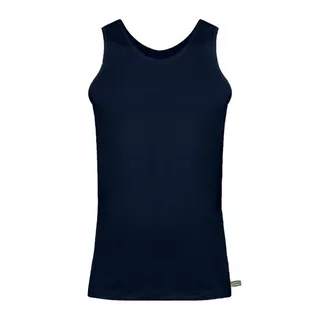 زیرپوش رکابی مردانه سابد مدل نخی رنگ سرمه ای