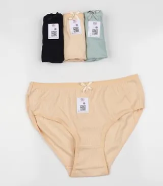 پک 3 عددی شورت نخی زنانه طرح کبریتی کد 120526