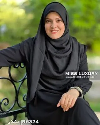 روسری نخ اسلپ مشکی R6324