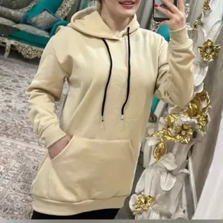 هودی اسپرت زنانه و مردانه فری سایز از 36 الی 52 جنس دورس توکرکی ضخیم