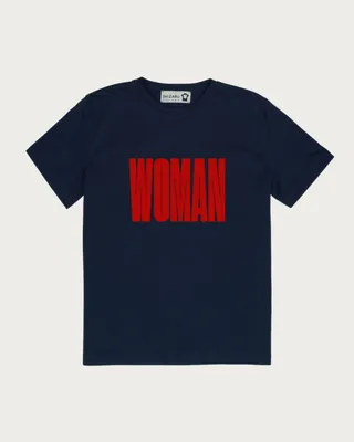 MEN RED WOMAN COTTON T-SHIRT