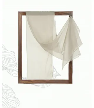 شال حریر زنانه نوولاشال Novella shawl کد 55234