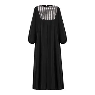 مانتو زنانه السانا مدل فاخره کد 224339 رنگ مشکی