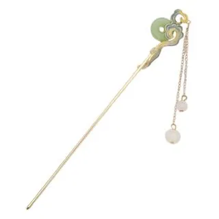 گیره مو زنانه مدل کانزاشی دونات ابری آویزدار