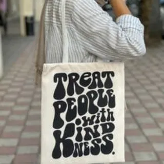 ساک دستی پارچه ای نوشته دار