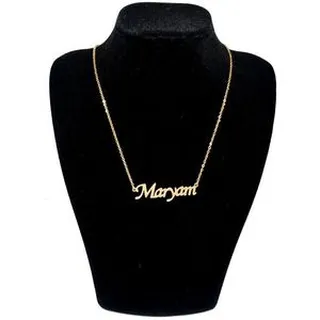 گردنبند زنانه طرح مریم کد B444