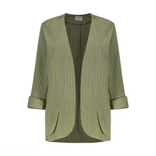 مانتو کتی زنانه مدل ساحل رنگ سبز سدری